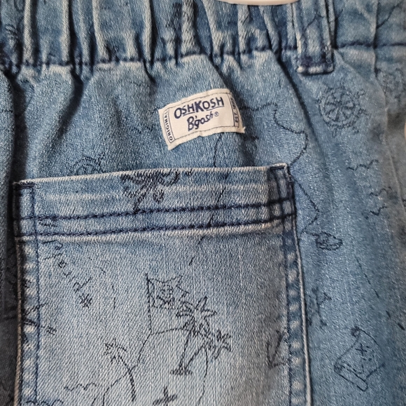 OSHKOSH B'GOSH Boys Denim Shorts, Size 10 - Picture 8 of 9